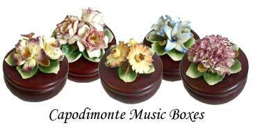Capodimonte Music Boxes